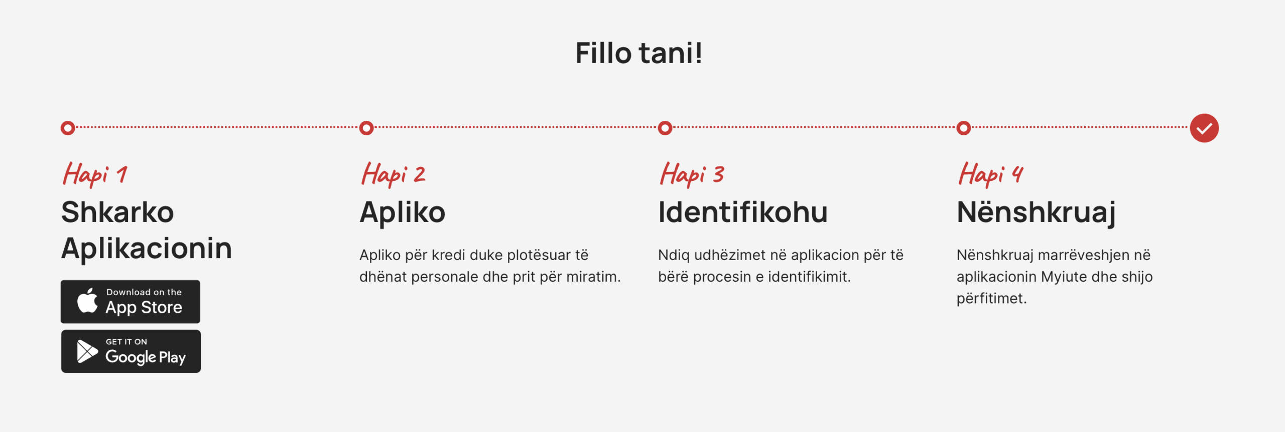 Praktika e ndjekur për aplikimet online nga IUTE Credite 